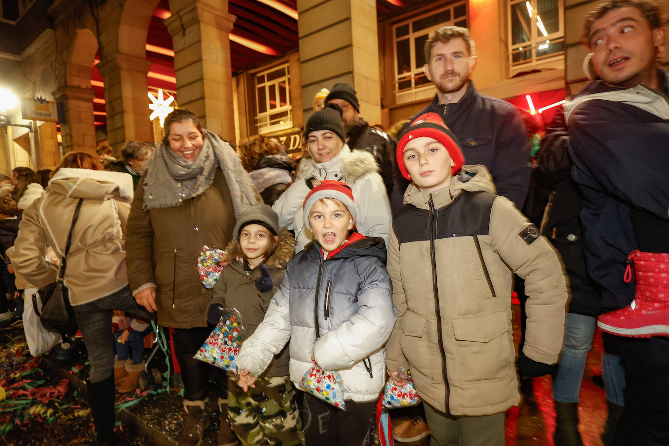 Los Reyes en el Ayuntamiento de Gijón