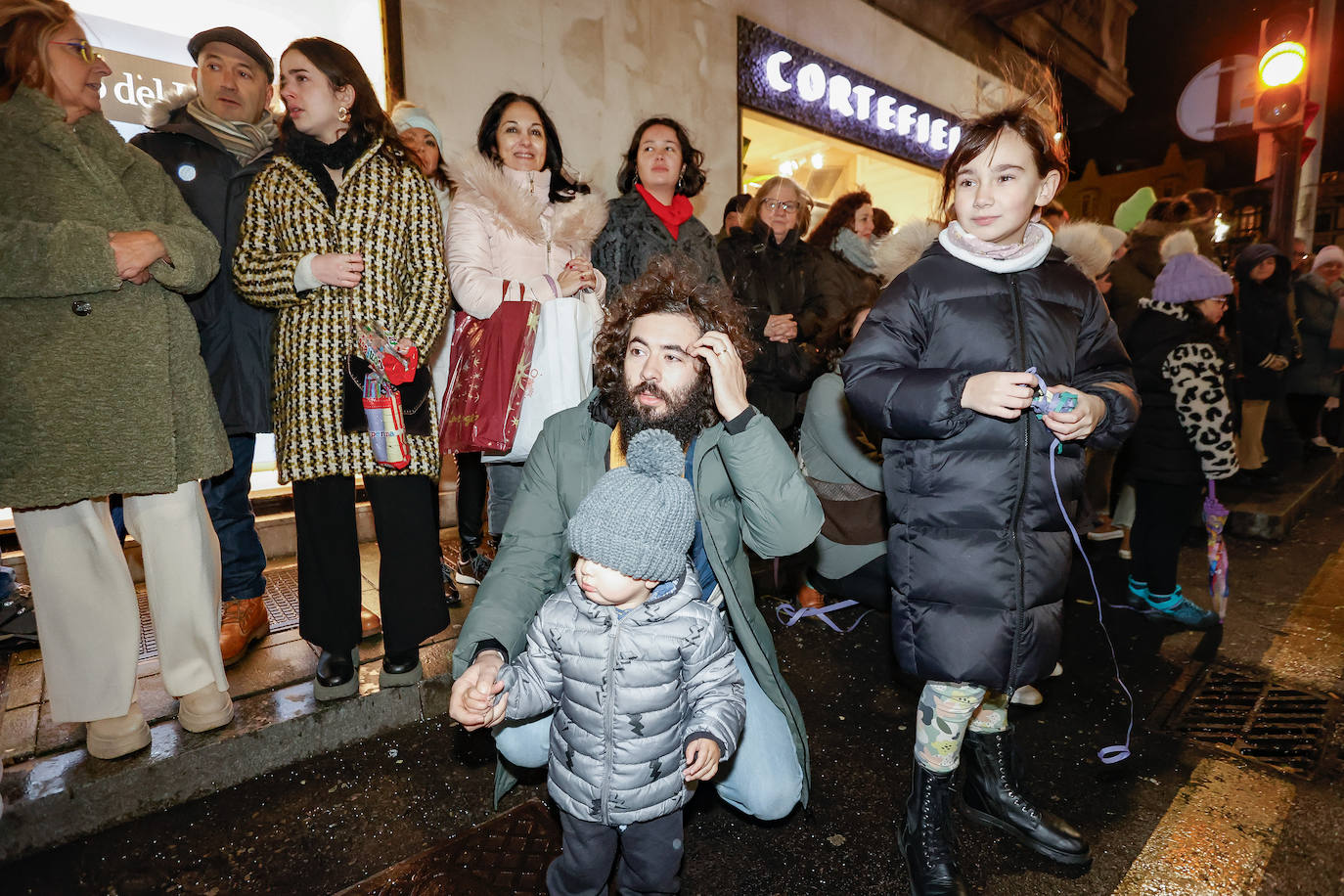 Los Reyes en el Ayuntamiento de Gijón