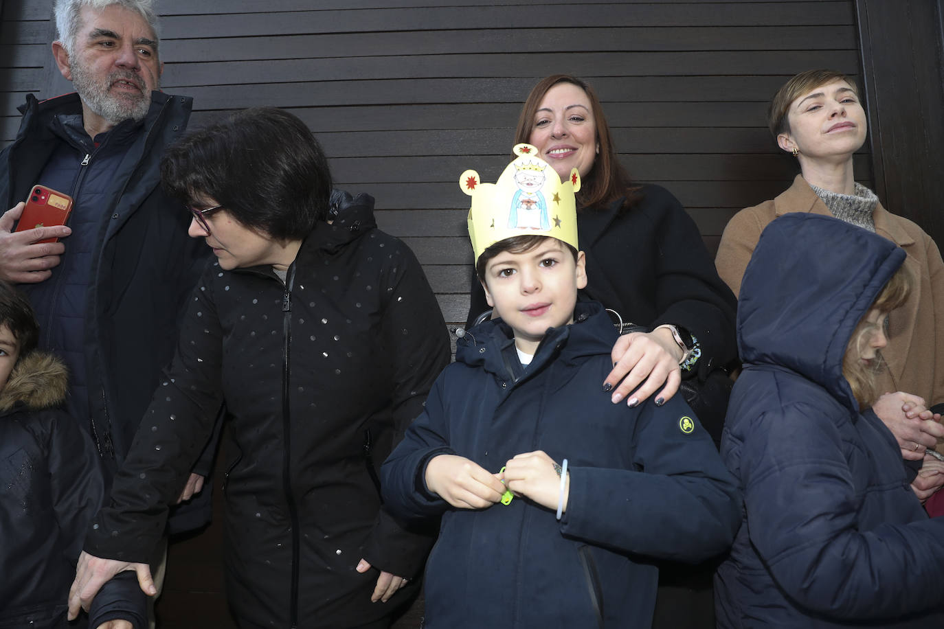 Desembarco de ilusión en Gijón con la llegada de los Reyes Magos
