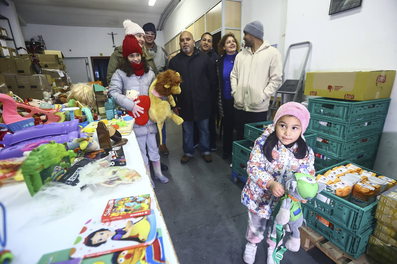 Una mañana de Reyes cargada de ilusión y de regalos en Asturias