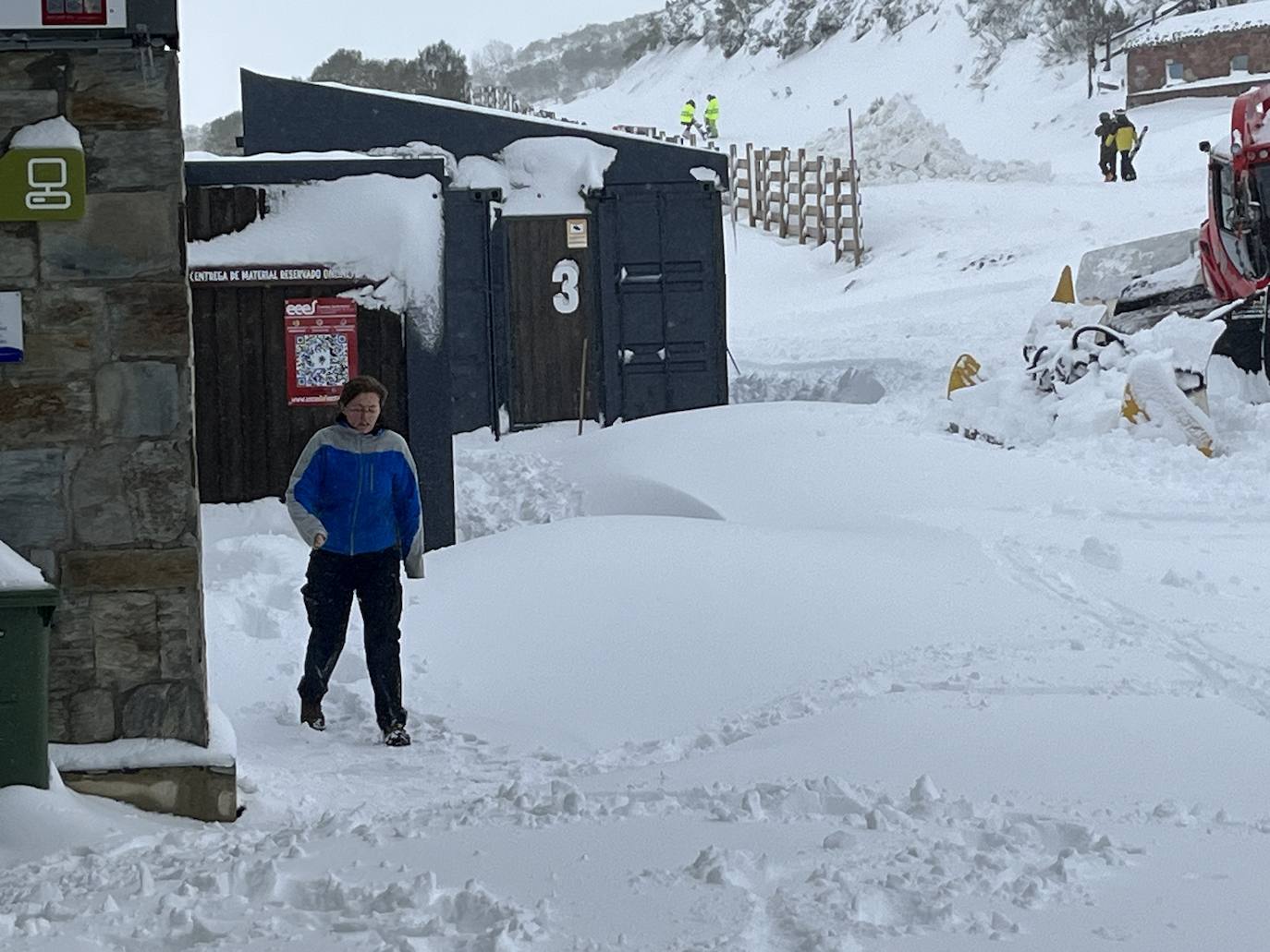 Asturias, bajo la nieve
