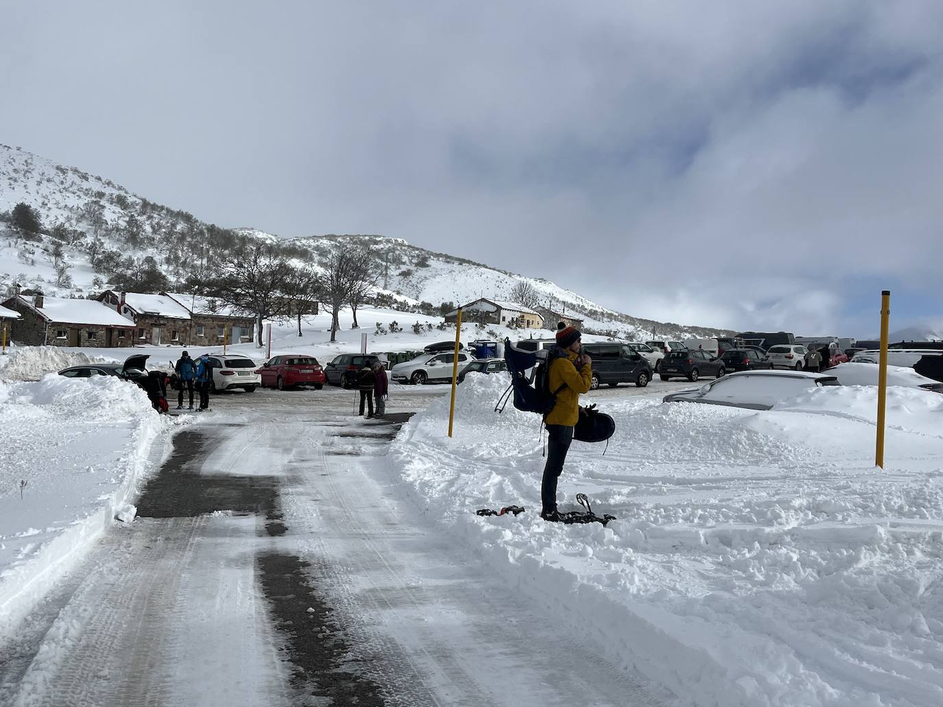 Asturias, bajo la nieve