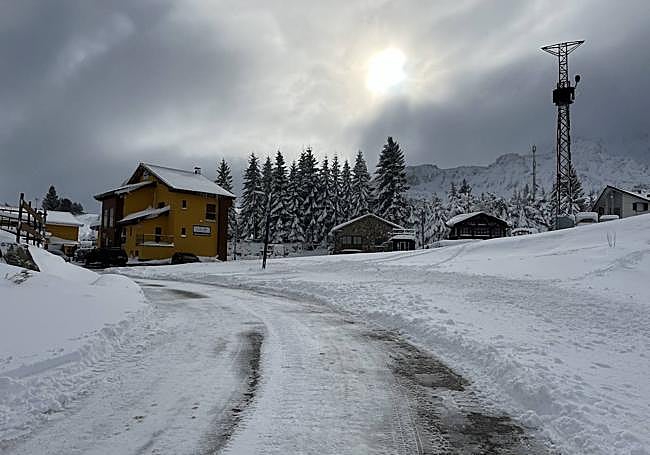 Asturias, bajo la nieve