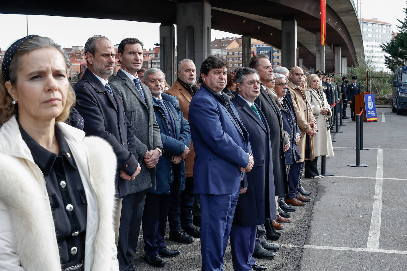 Gijón rinde homenaje a la Policía Nacional en su 200 aniversario