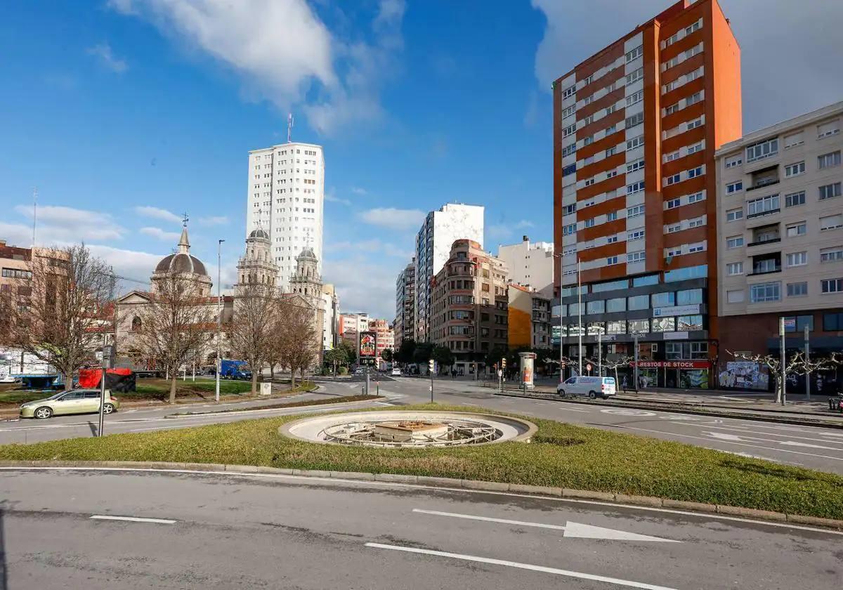 Plaza del Humedal, ubicación propuesta por Vox en su iniciativa para la instalación de una gran bandera de España.