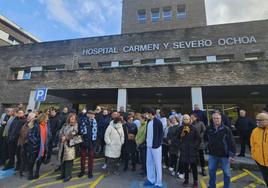 La consejera de Salud, Concepción Saavedra, y el gerente del Sespa, Aquilino Alonso, se han reunido hoy con las gerencias de las ocho áreas sanitarias.