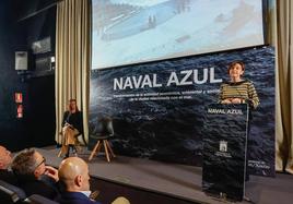 Presentación del proyecto 'Naval azul'.