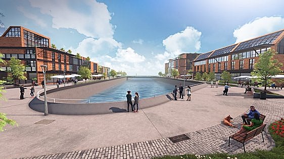 El proyecto 'Naval Azul' prevé empresas del sector, hoteles, bares, restaurantes, ocio y comercios.