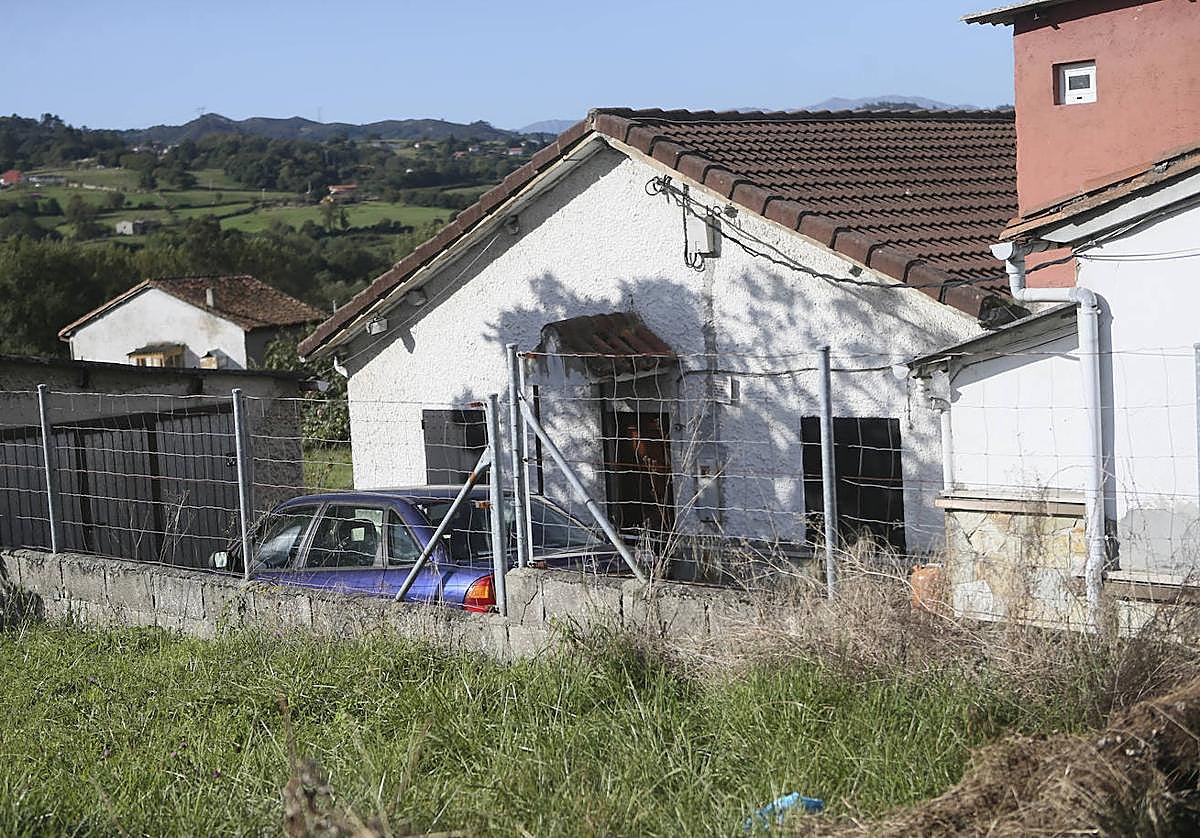 Imagen de la casa que tenía alquilada en Xixún Ginés Priede Junco.
