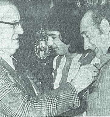 Viejo, con Megido y Gundemaro.