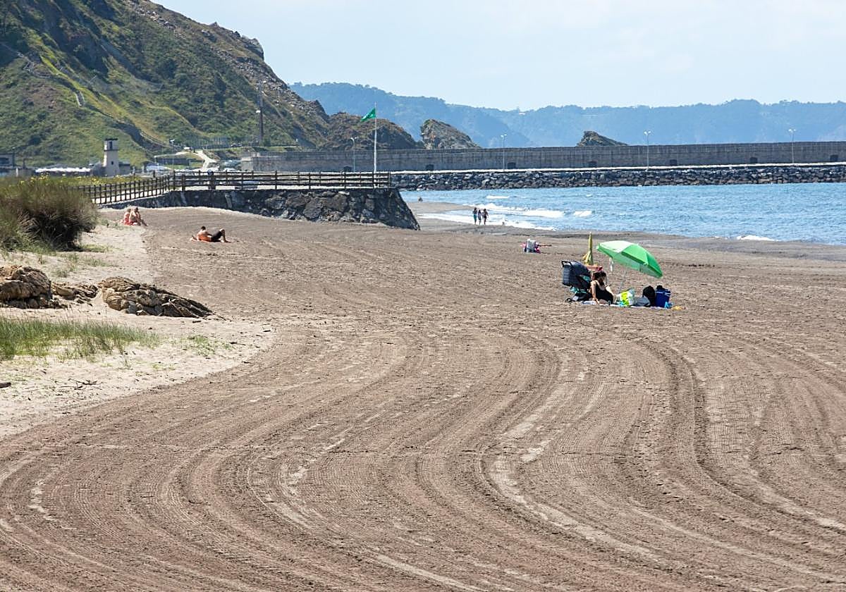 La playa de los Quebrantos, en San Juan de La Arena.