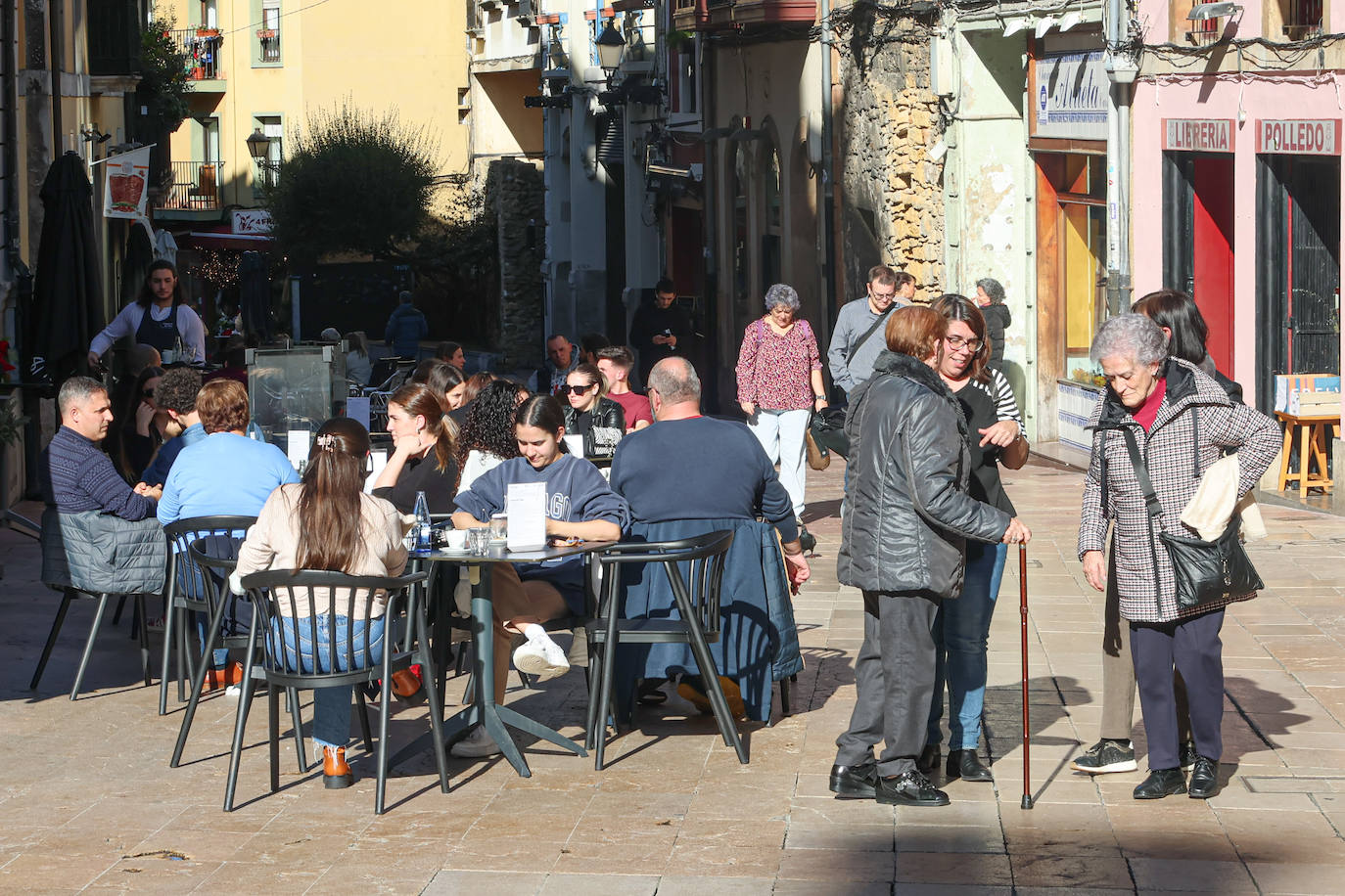 Jornada de buen tiempo en Asturias en pleno enero