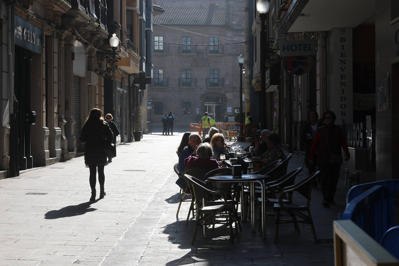 Jornada de buen tiempo en Asturias en pleno enero