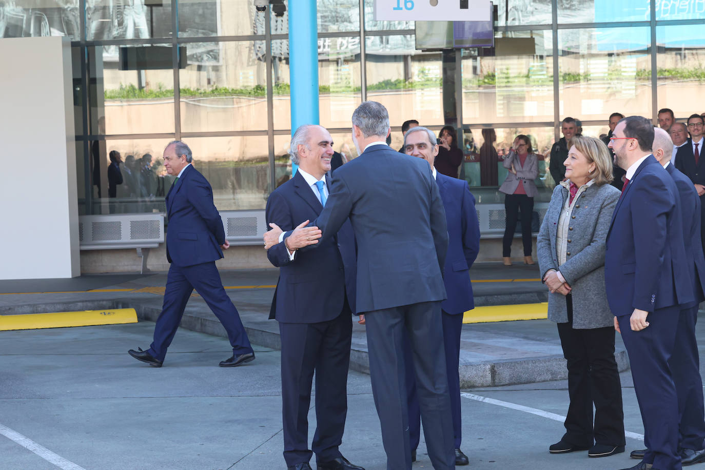 El Rey visita Asturias en el aniversario de Mantequerías Arias y ALSA