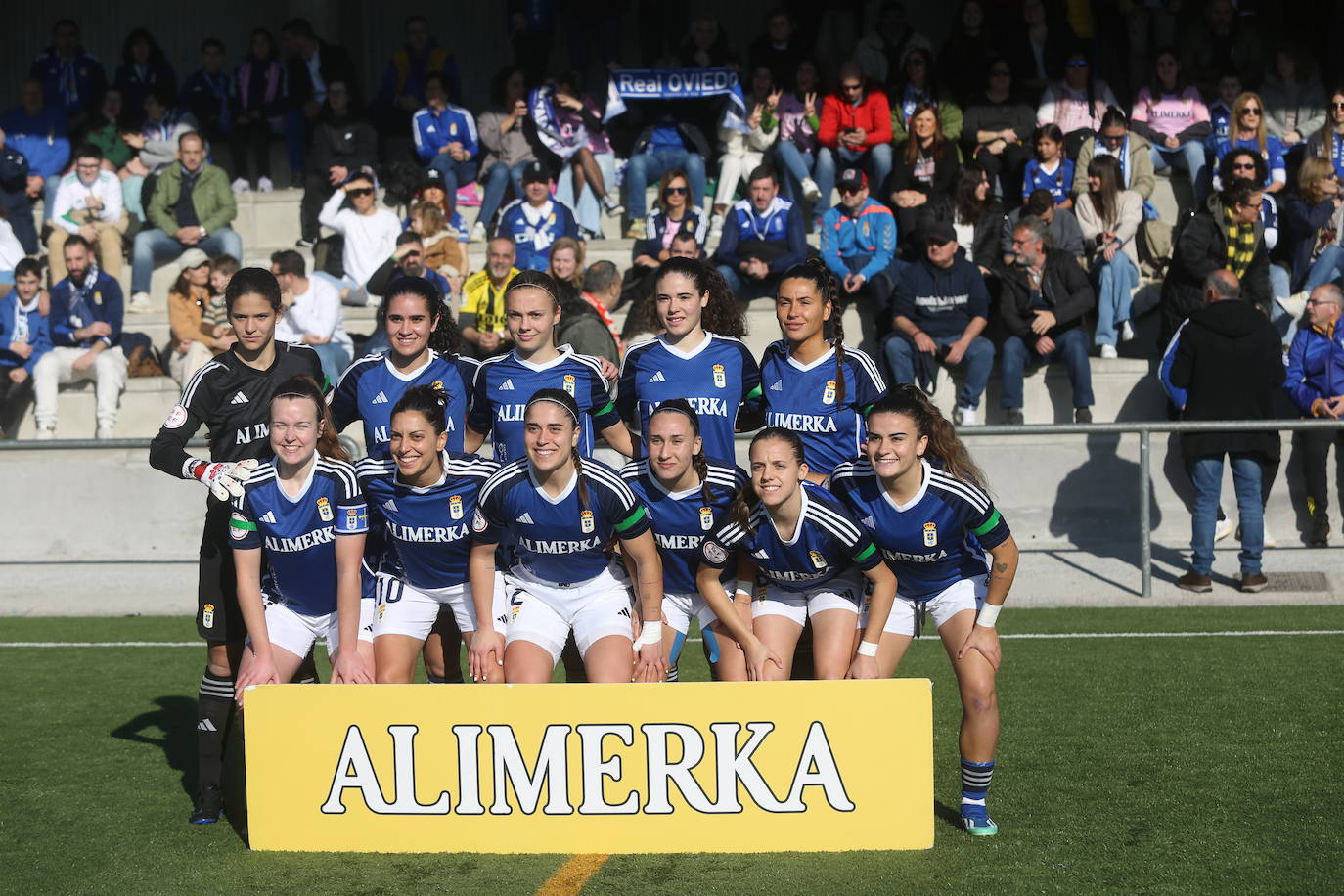 El derbi femenino Real Oviedo - Sporting de Gijón, en imágenes