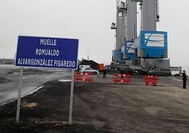 Muelle norte o de Romualdo Alvargonzález.