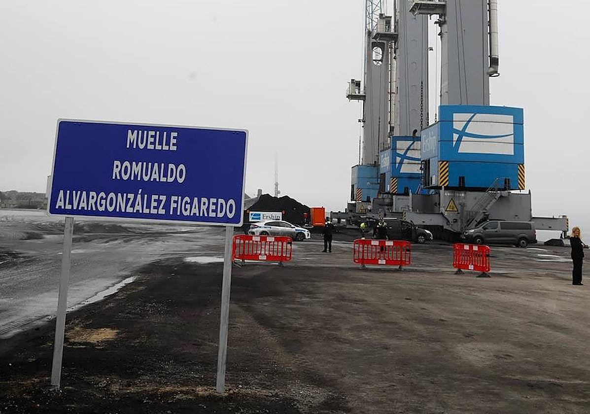 Muelle norte o de Romualdo Alvargonzález.