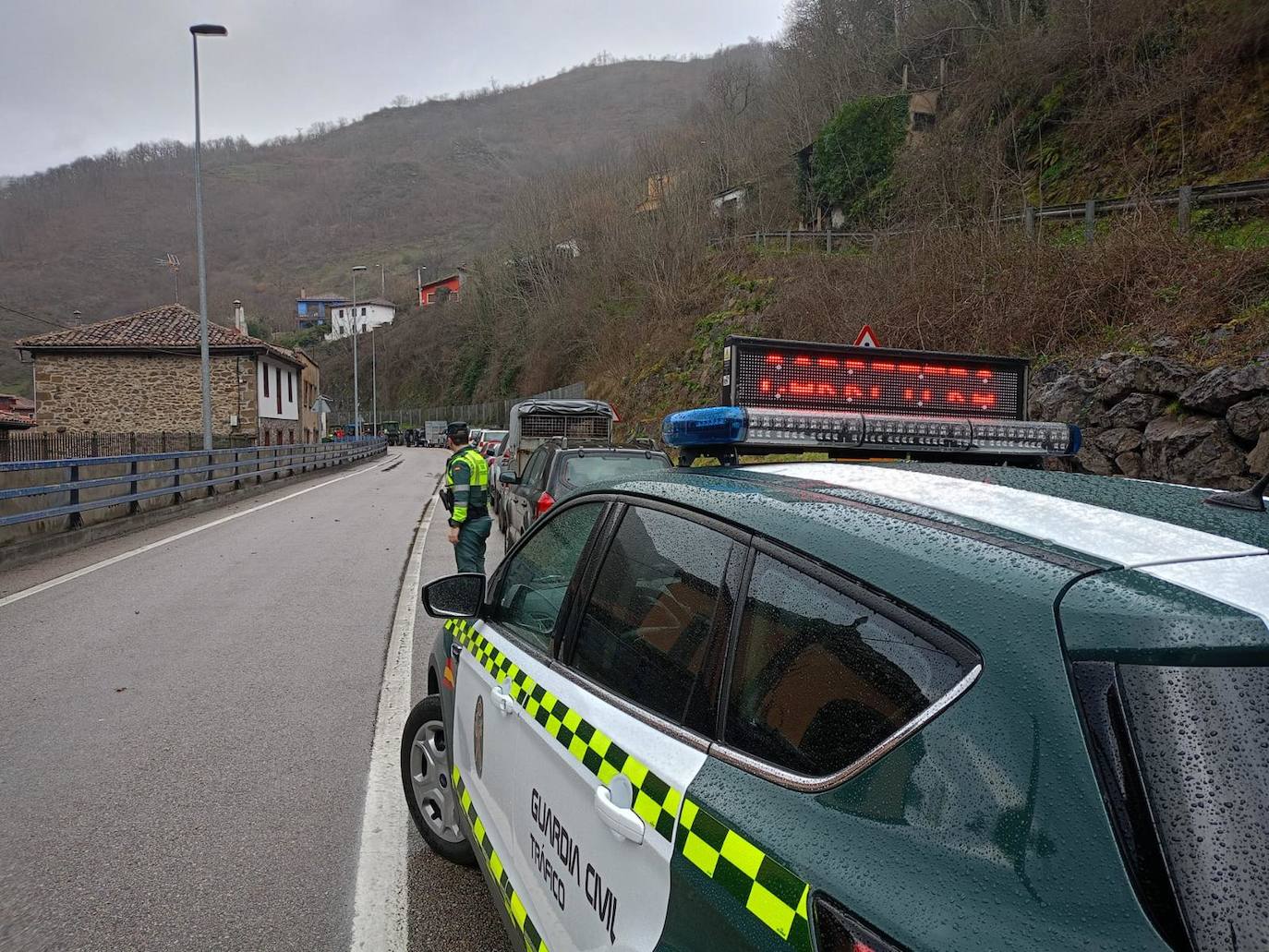 Tractorada en Asturias: las imágenes que deja la protesta del campo asturiano