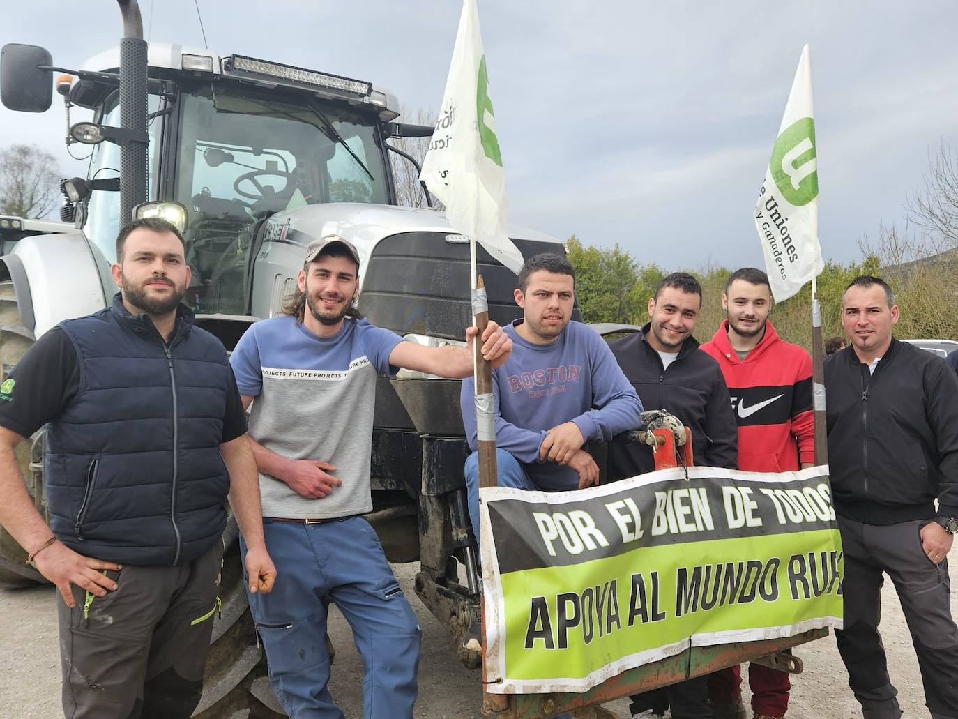 Tractorada en Asturias: las imágenes que deja la protesta del campo asturiano