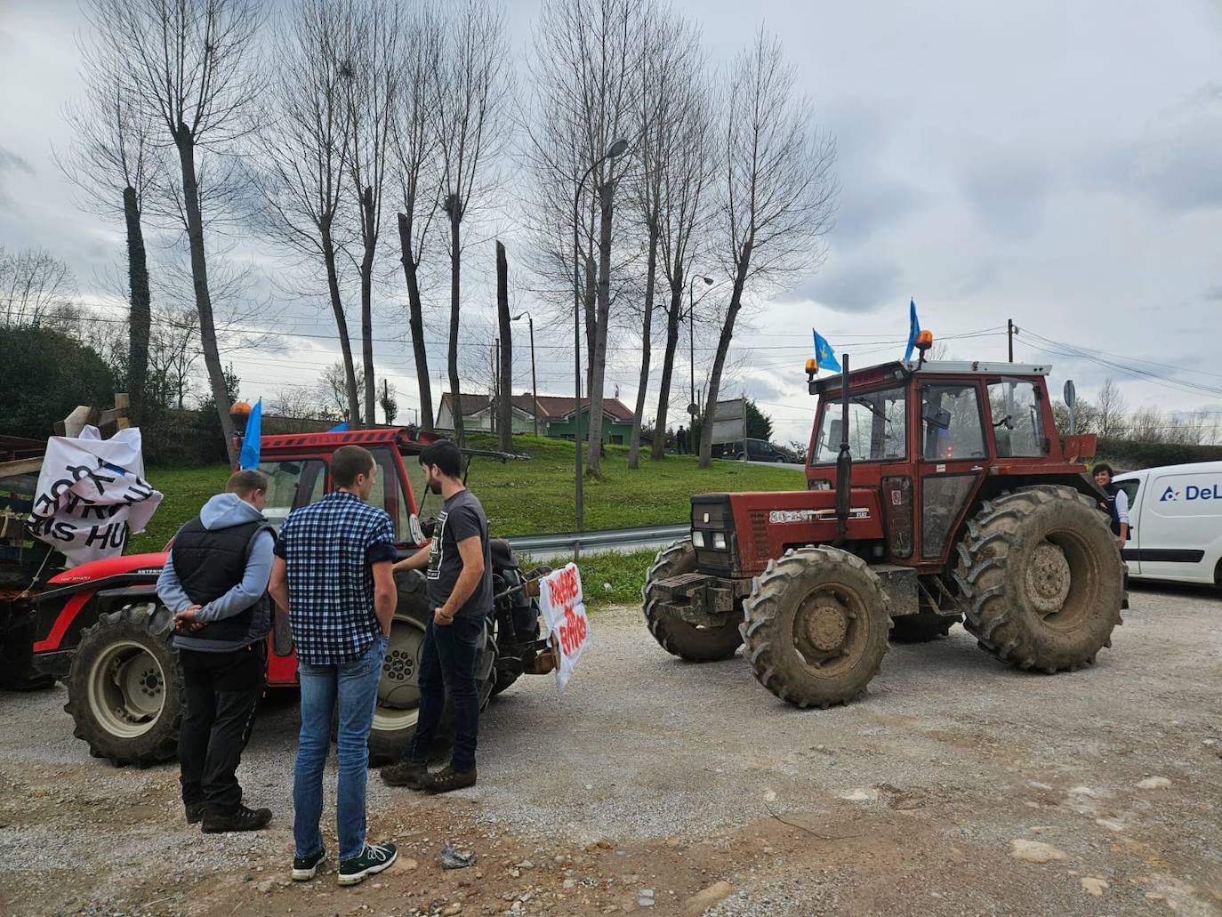 Tractorada en Asturias: las imágenes que deja la protesta del campo asturiano