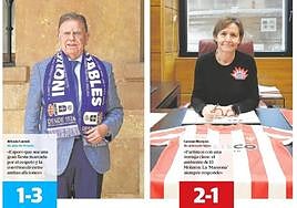 Los alcaldes votan a sus colores antes de un derbi grande