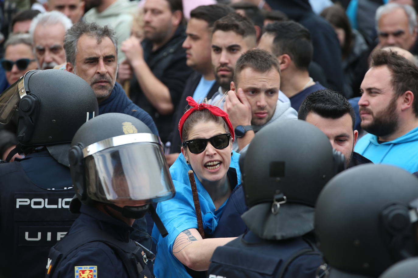 Tractorada en Asturias: las imágenes que deja la protesta del campo asturiano
