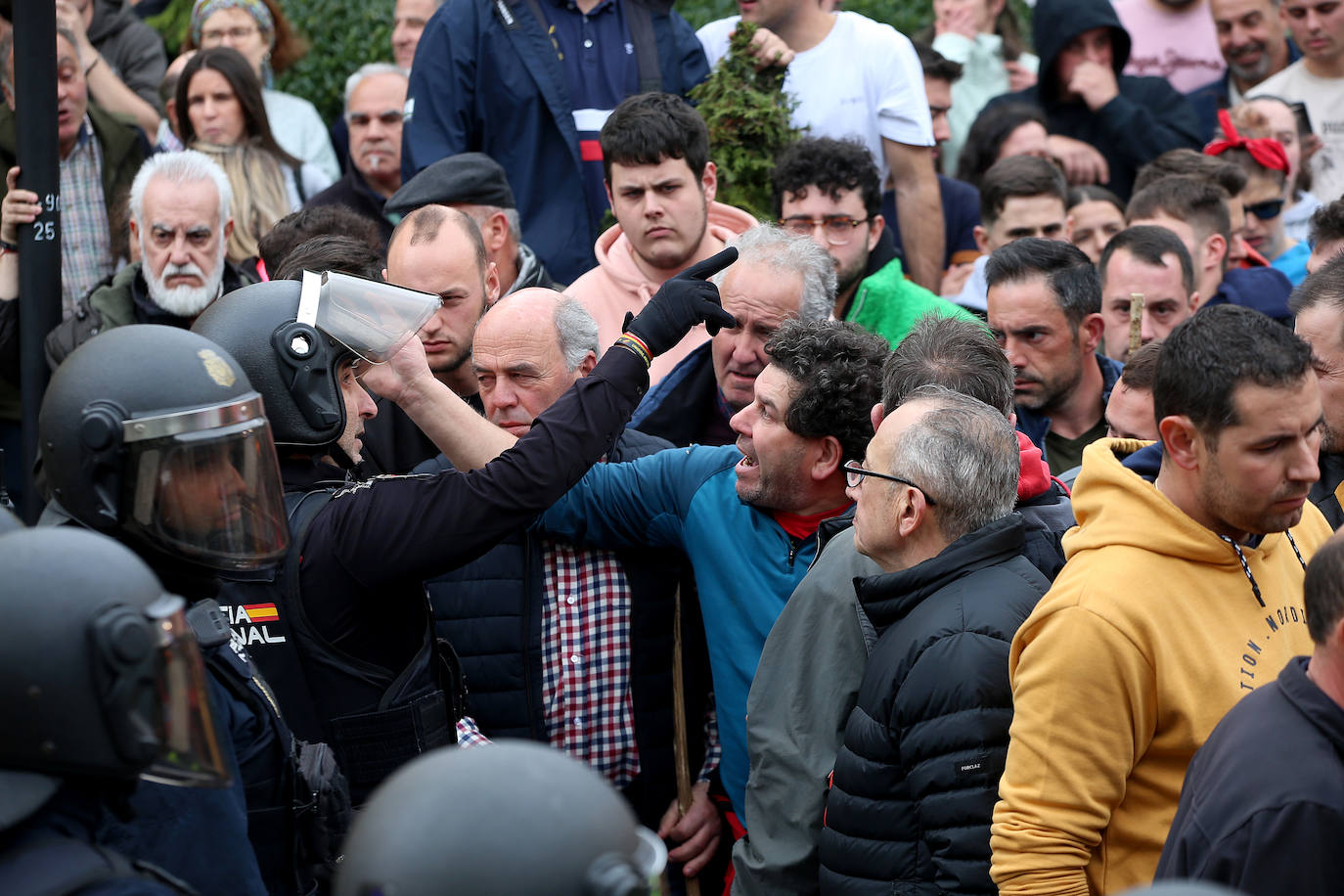 Tractorada en Asturias: las imágenes que deja la protesta del campo asturiano