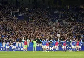 El Real Oviedo saltará a El Molinón con una pancarta de apoyo a las víctimas de los incendios en Chile