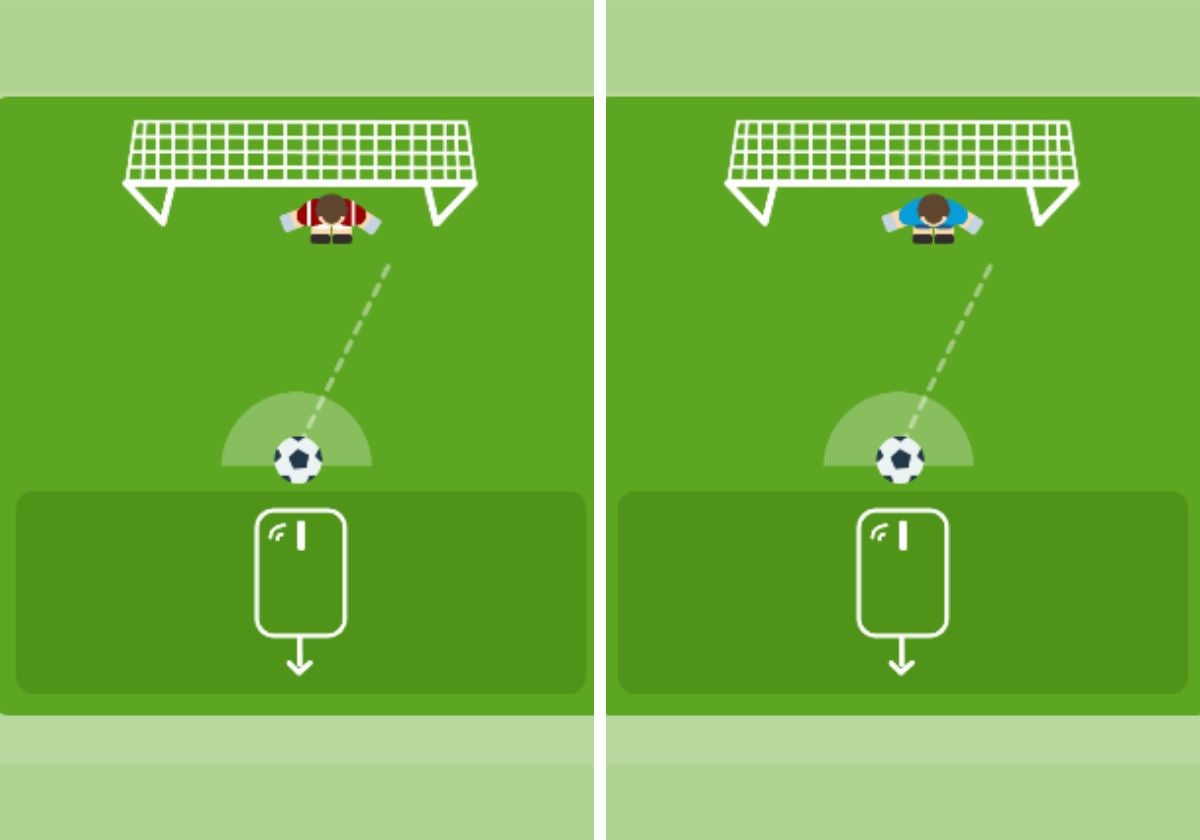 ¡Juega! Chuta y mete gol en el derbi asturiano