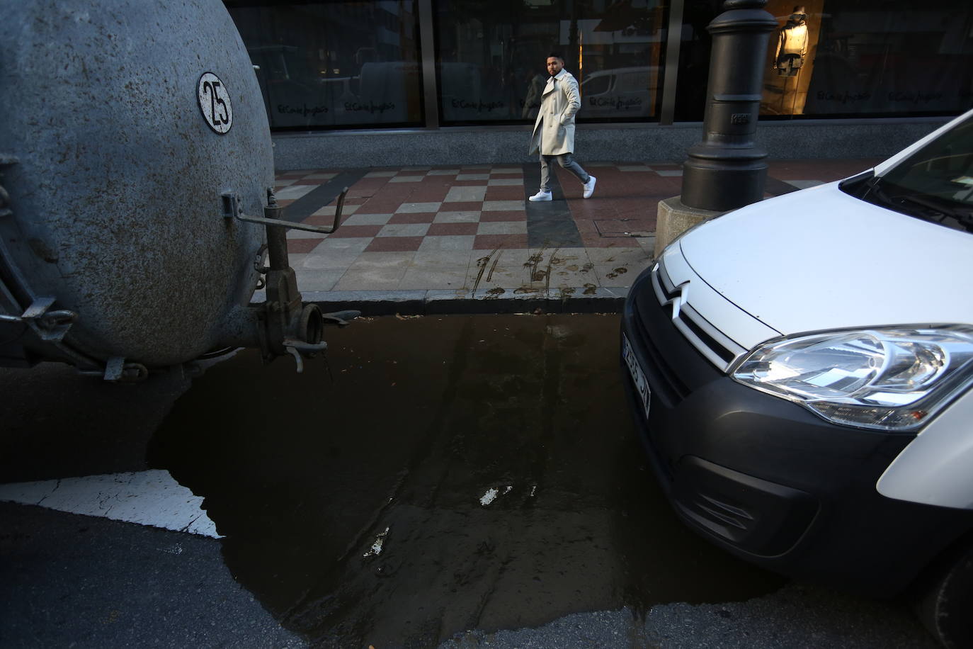 Así ha sido la tractorada en Oviedo de este viernes