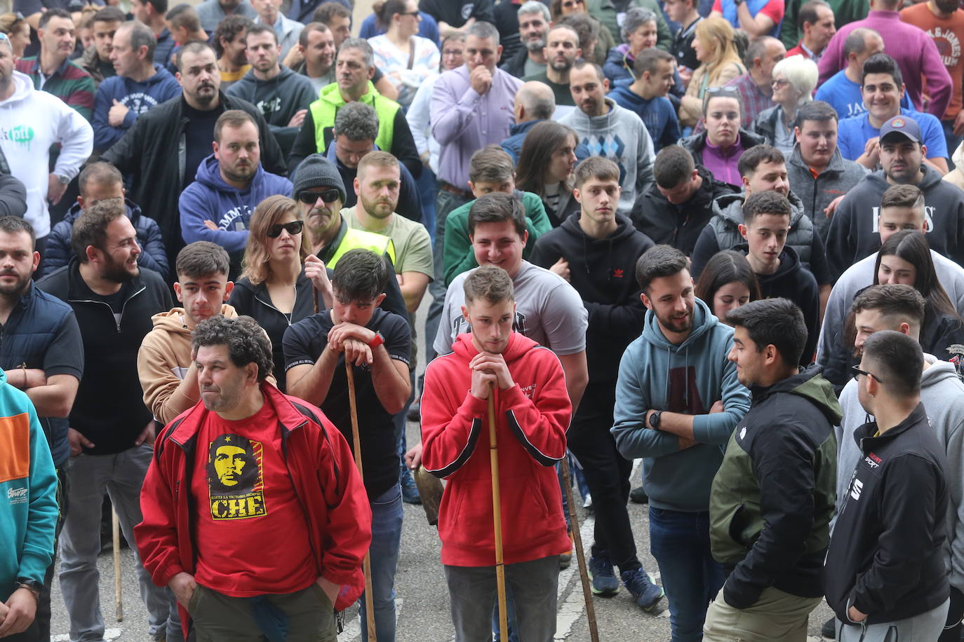 Así ha sido la tractorada en Oviedo de este viernes