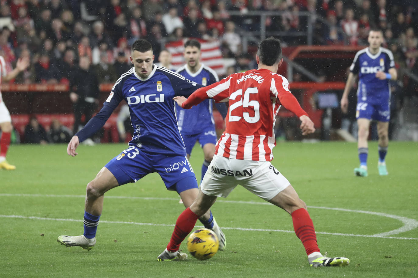 Las mejores imágenes del derbi Sporting - Real Oviedo