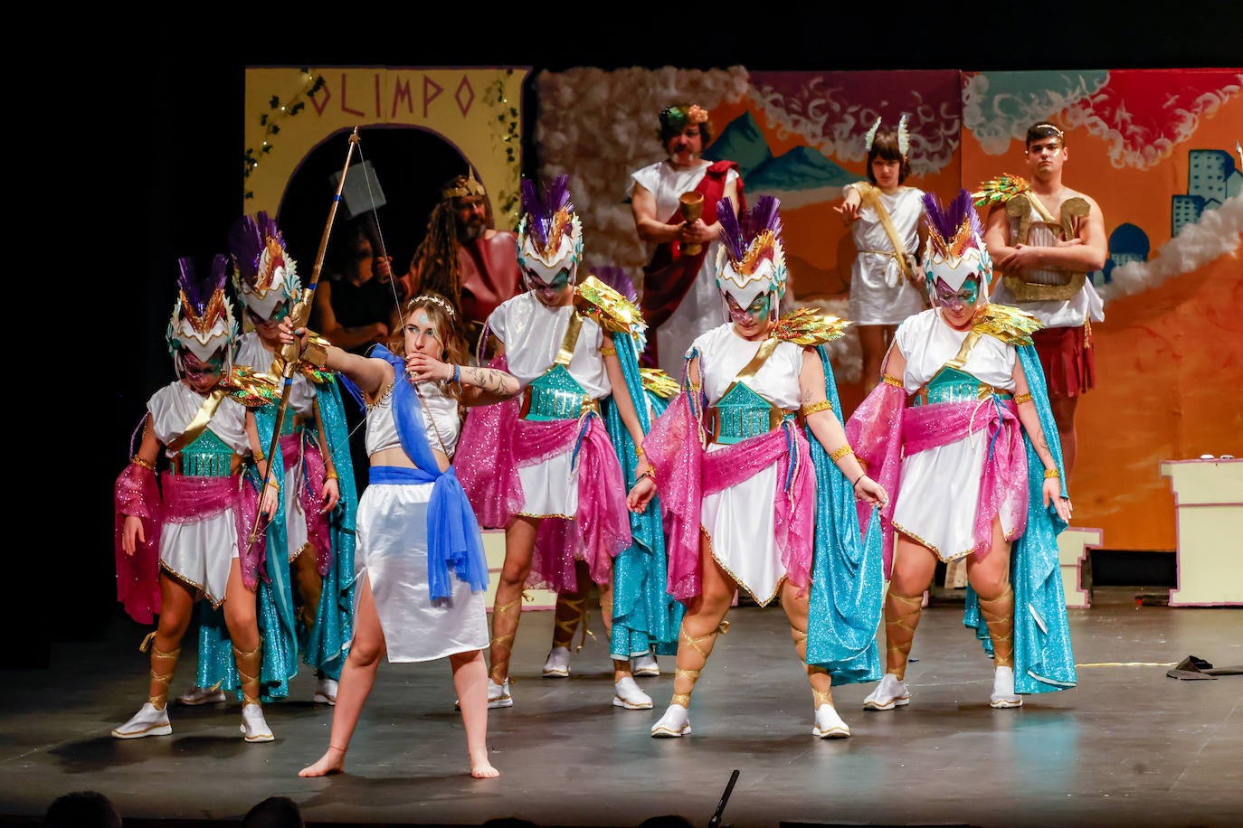 Las charangas llenan el Teatro Jovellanos por segundo día