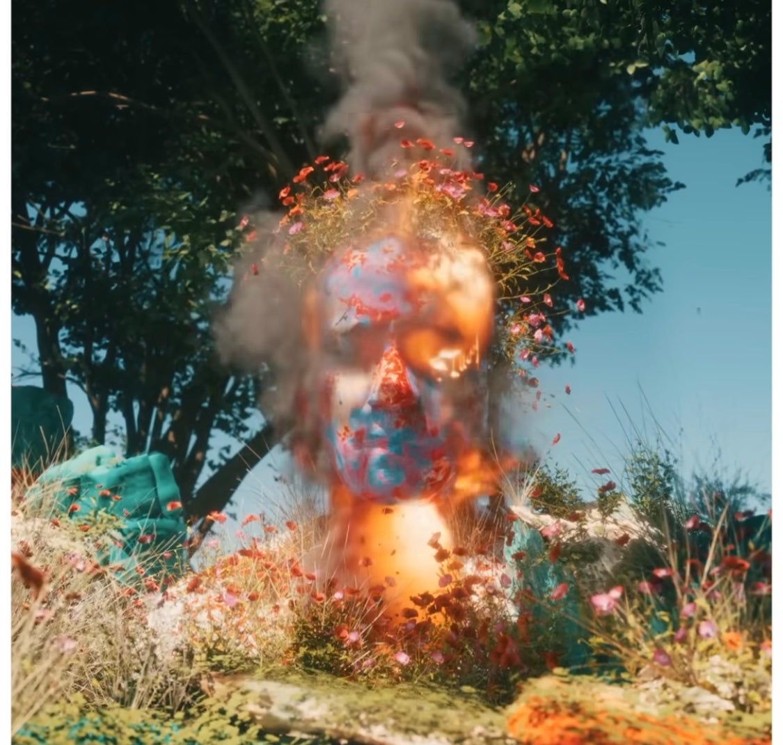 Iván Puñal. Una obra de este artista en el que se inspira Luengo en su colección.