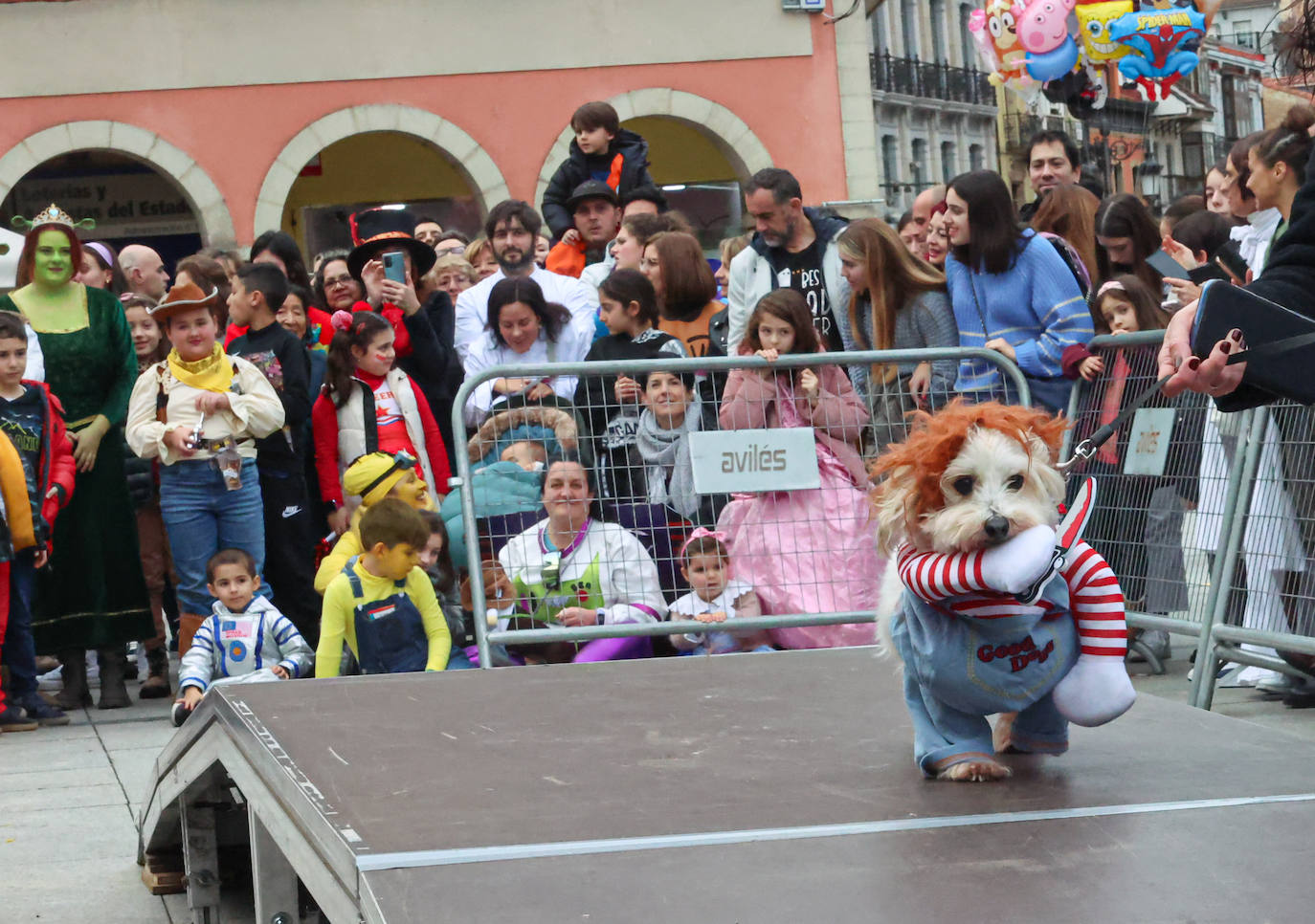 Las mascotas se disfrazan en Avilés