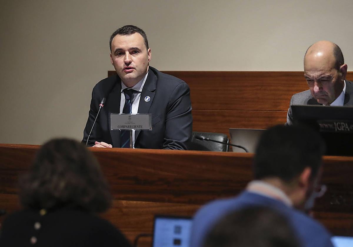 Guillermo Peláez, en su comparecencia.