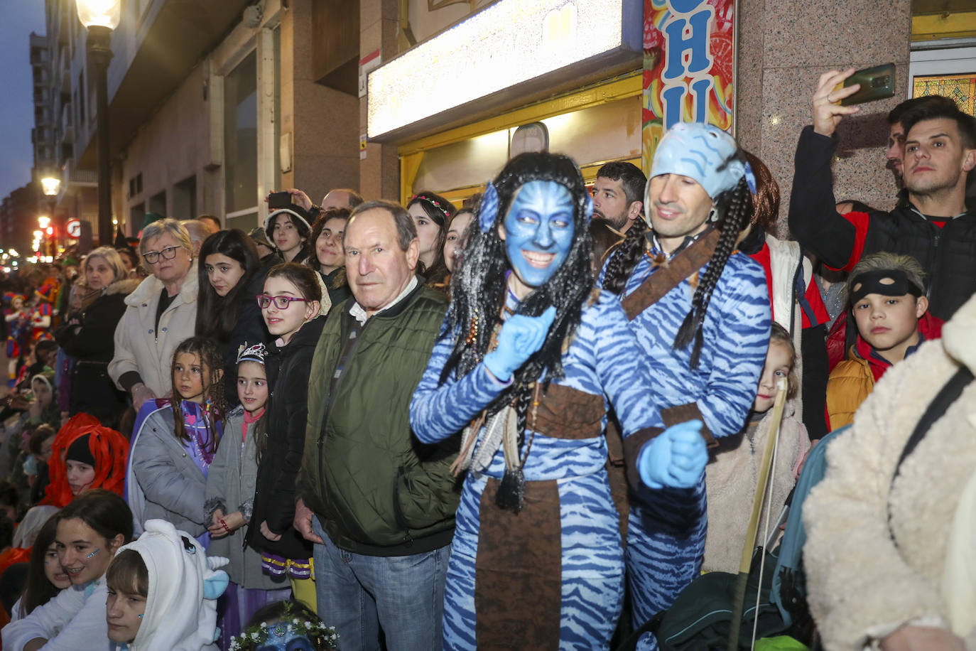 Así fue el desfile de carnaval de Gijón: una multitud y despliegue de originalidad