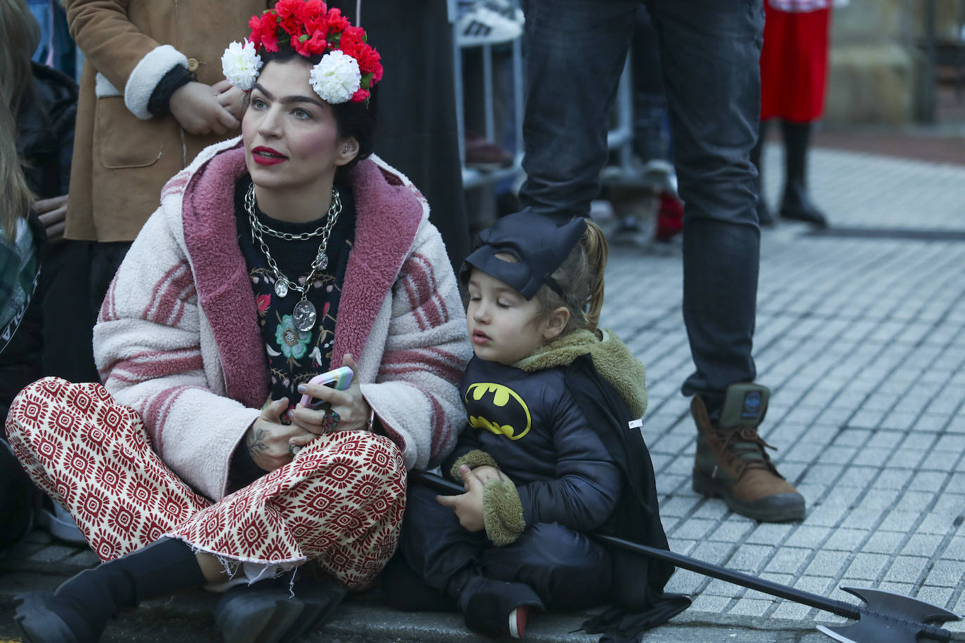 Así fue el desfile de carnaval de Gijón: una multitud y despliegue de originalidad