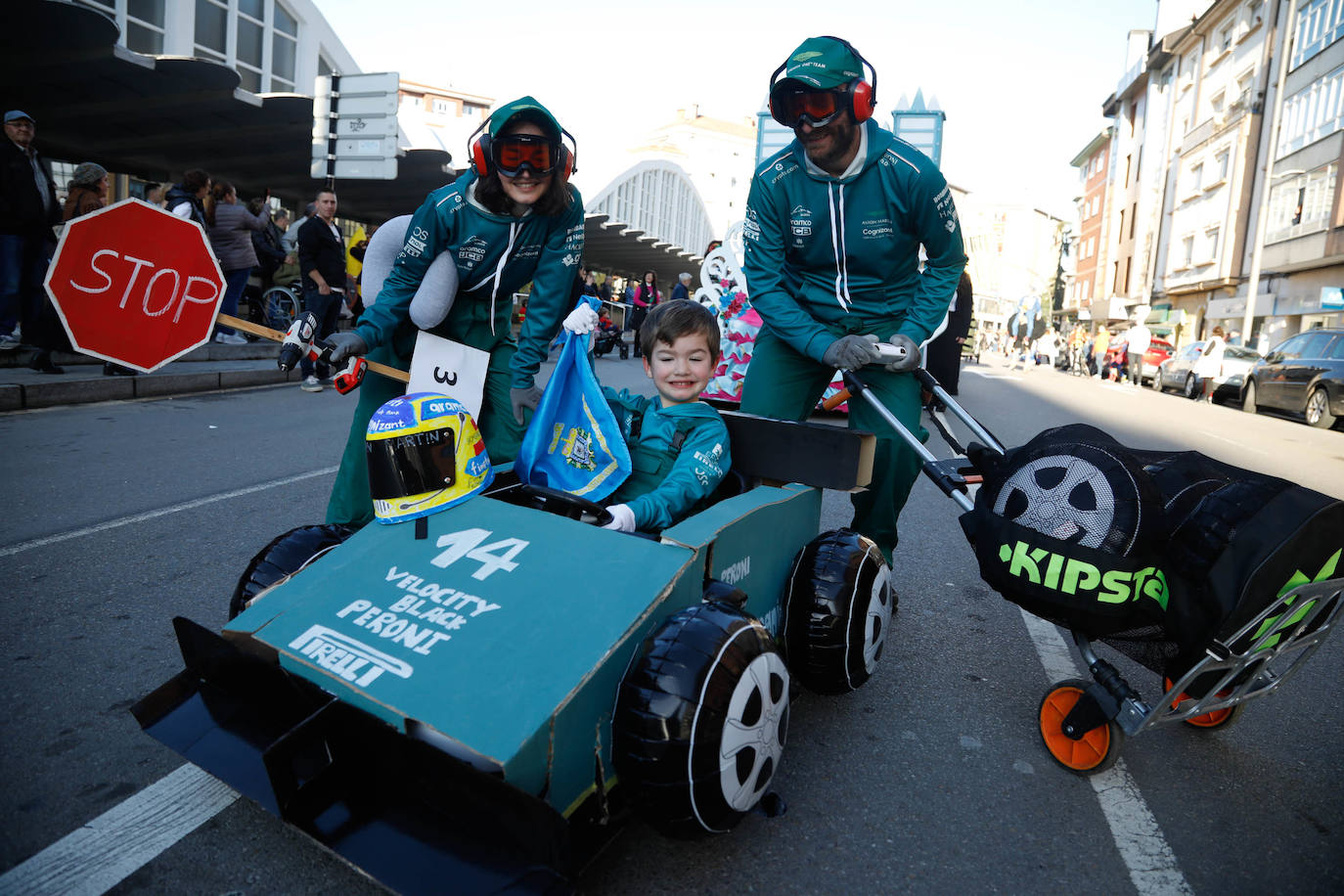 Diversión por las calles de Siero: así fue el gran desfile de carnaval