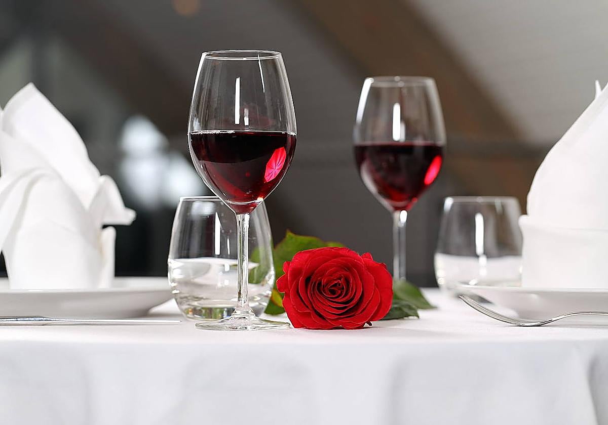 Los menús de San Valentín en Asturias