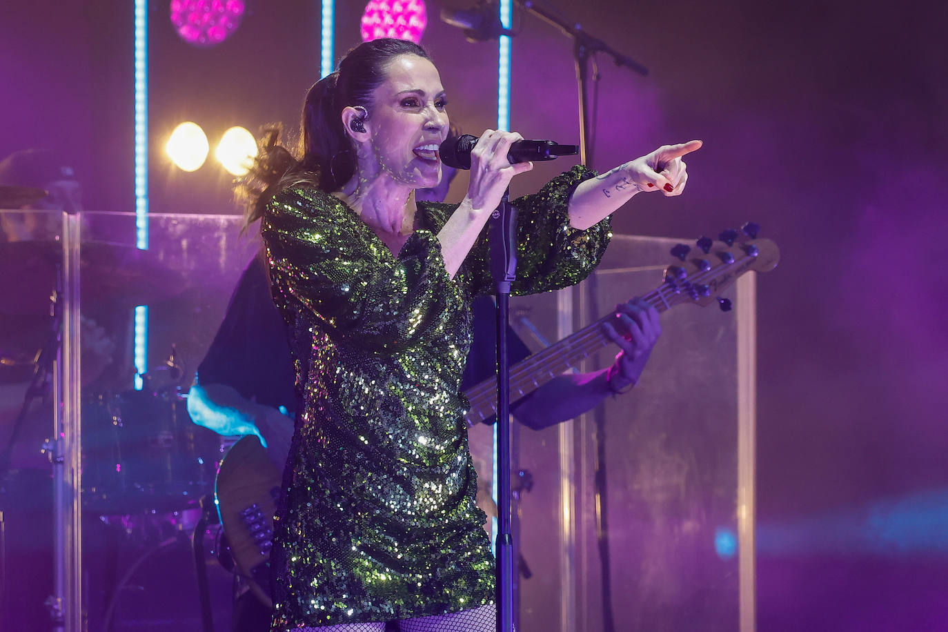 Actuación de Malú en la Laboral