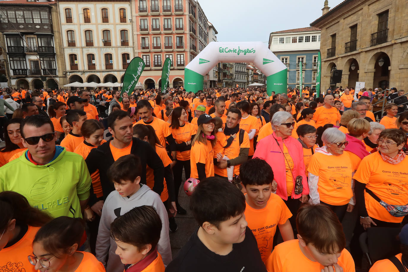 Las imágenes de la carrera Galbán en Avilés