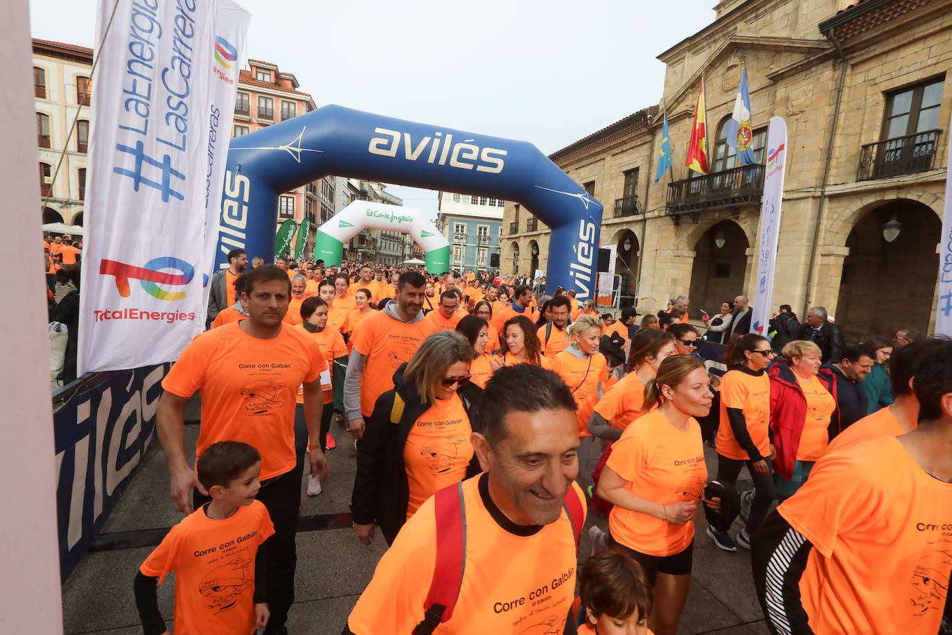 Las imágenes de la carrera Galbán en Avilés