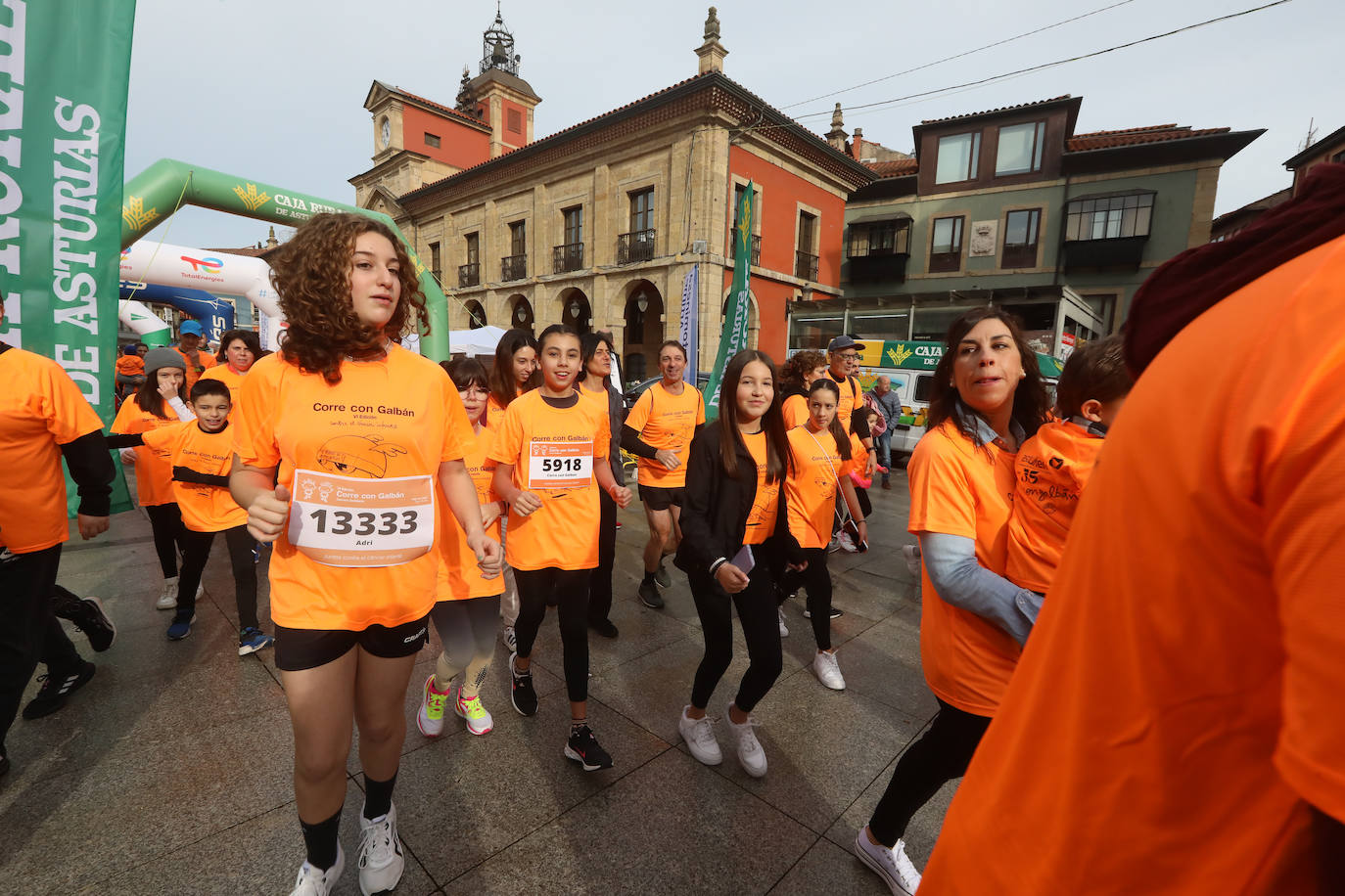 Las imágenes de la carrera Galbán en Avilés