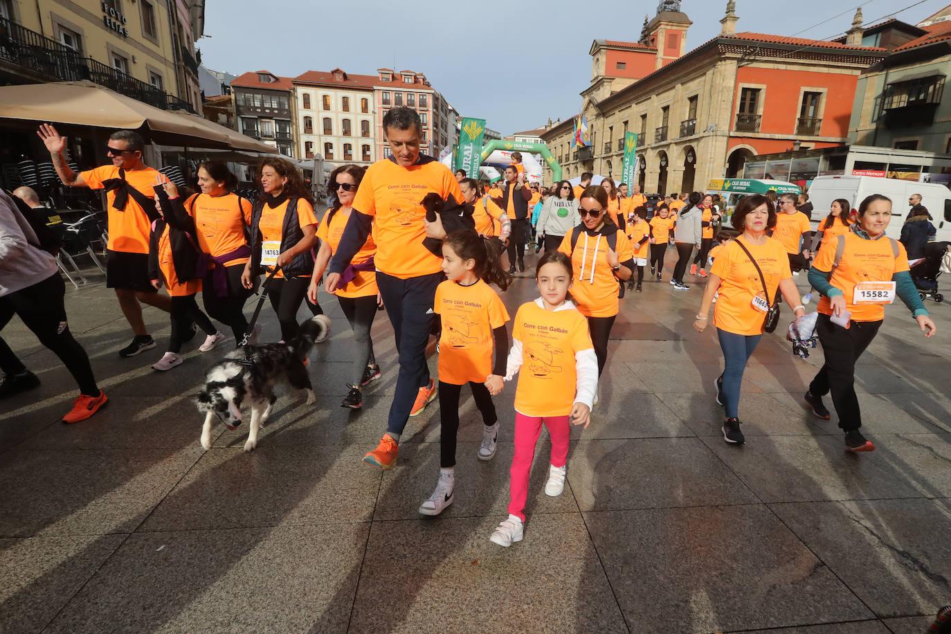 Las imágenes de la carrera Galbán en Avilés