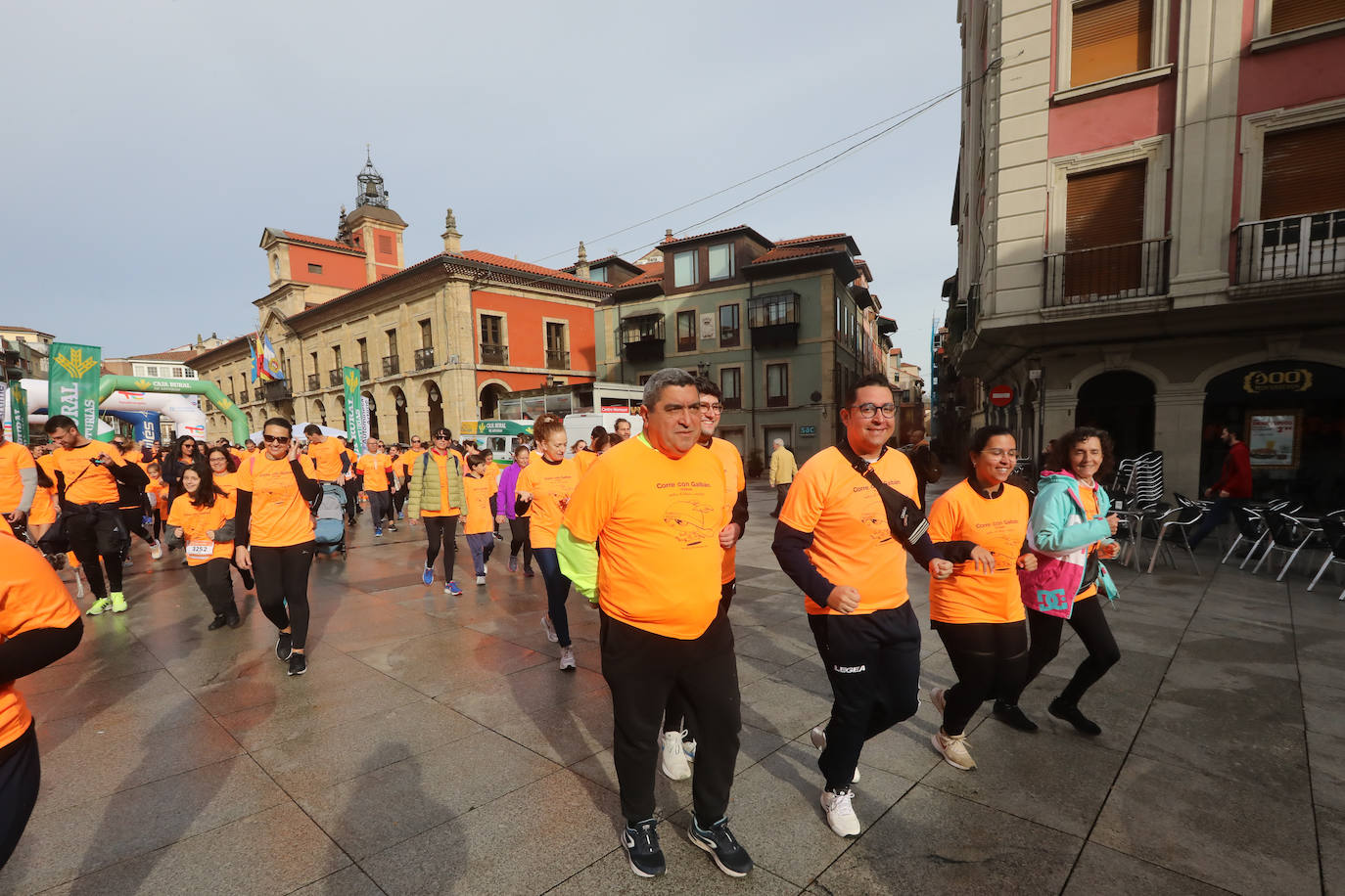 Las imágenes de la carrera Galbán en Avilés