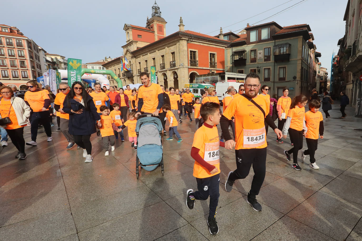 Las imágenes de la carrera Galbán en Avilés