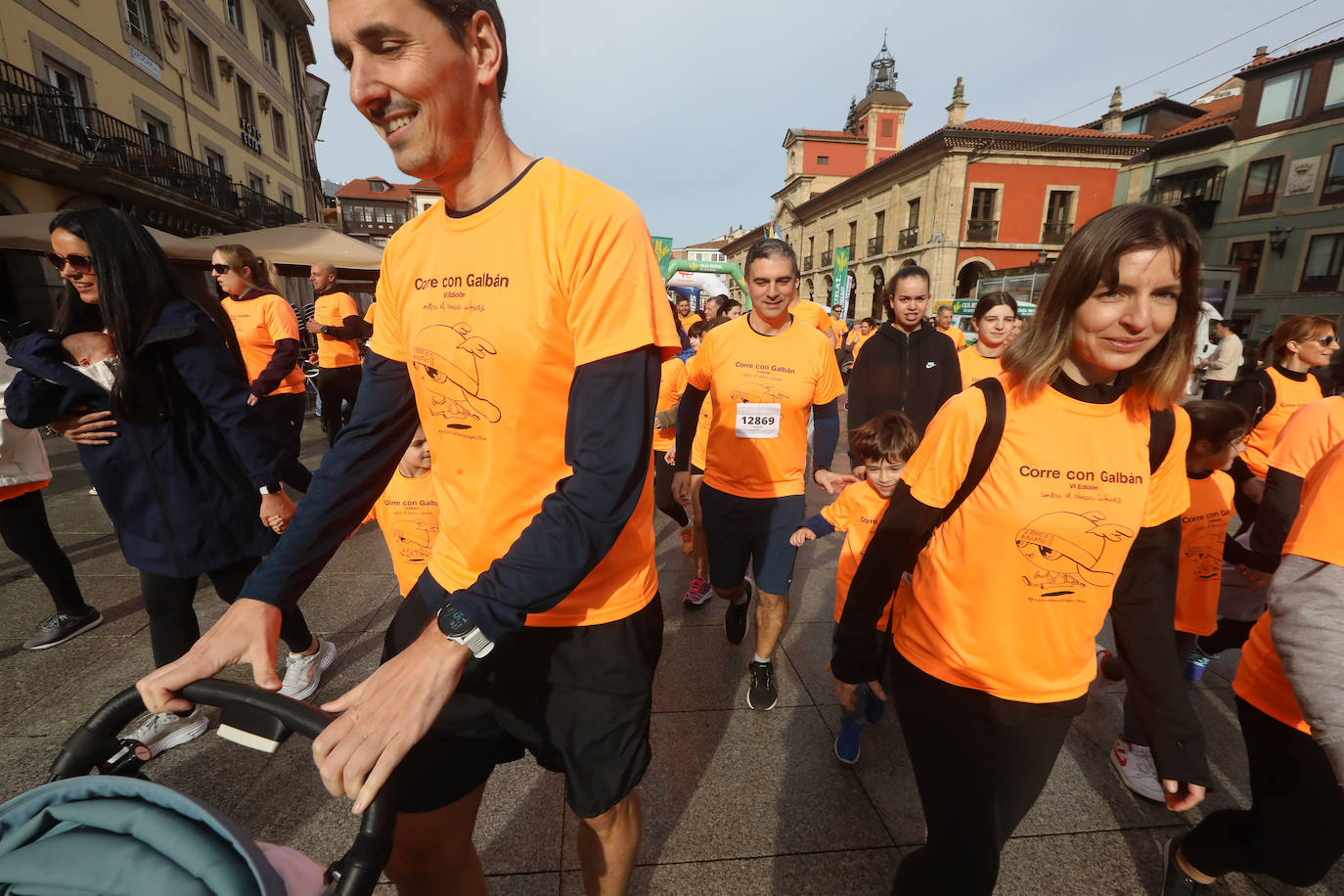 Las imágenes de la carrera Galbán en Avilés