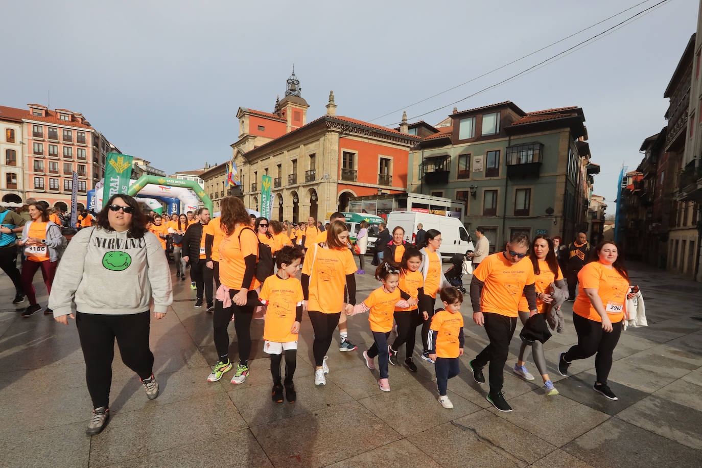 Las imágenes de la carrera Galbán en Avilés