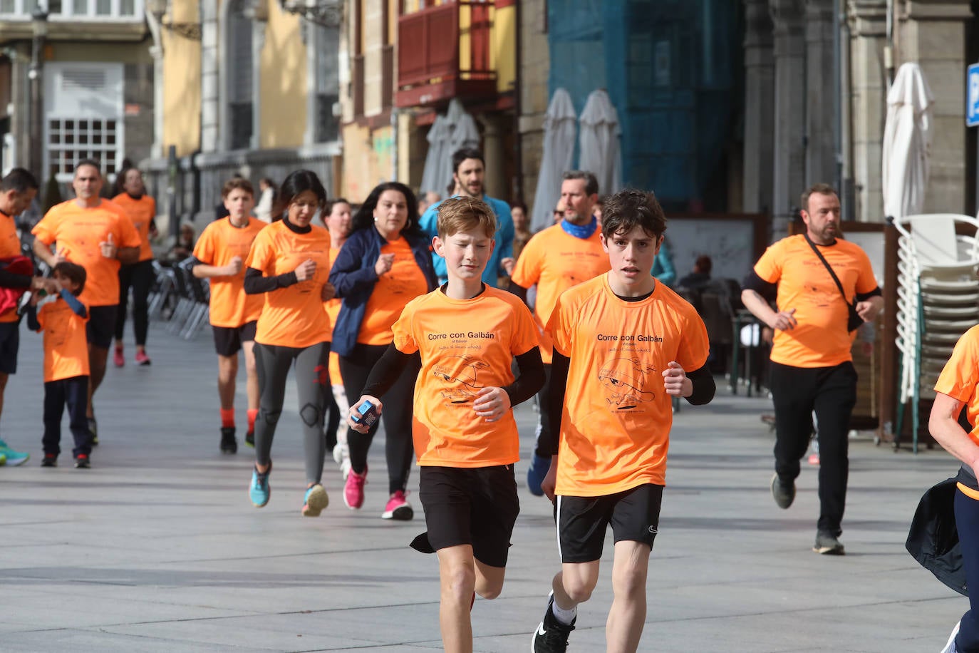 Las imágenes de la carrera Galbán en Avilés